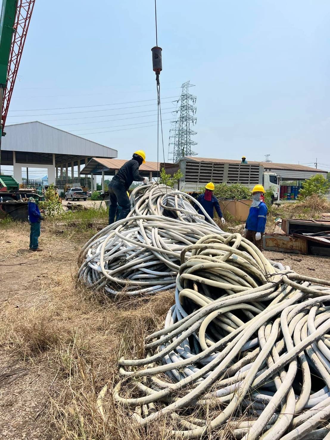 การจัดเตรียมขนย้ายอุปกรณ์หน้างาน